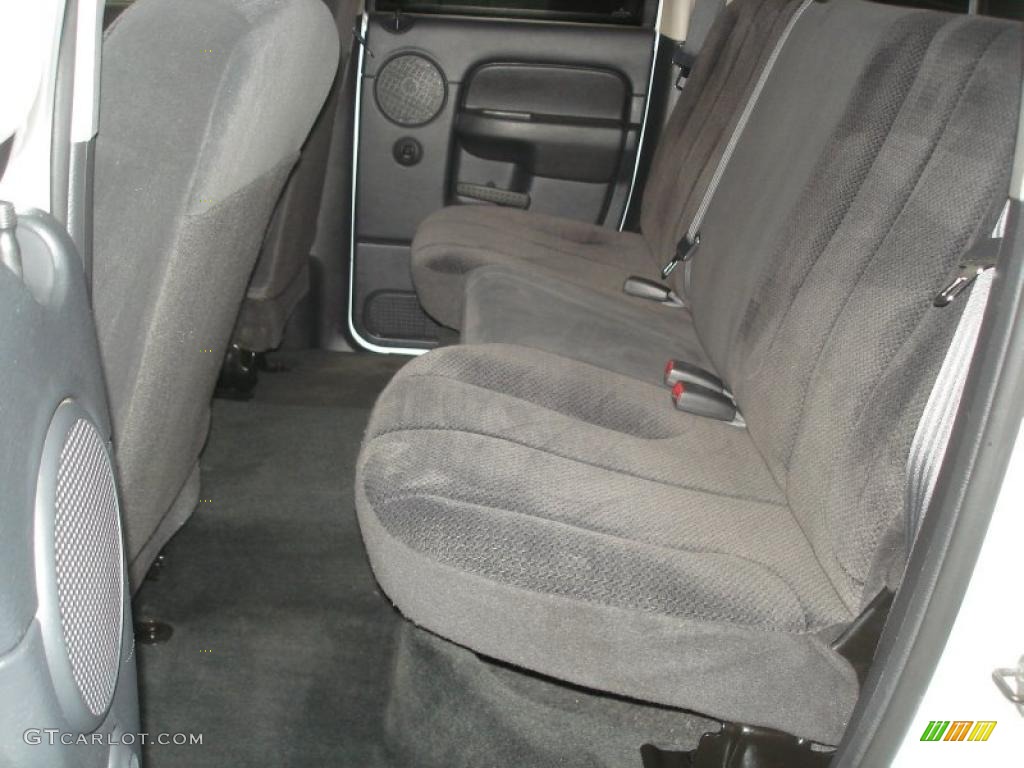 2002 Ram 1500 SLT Quad Cab 4x4 - Bright White / Dark Slate Gray photo #9
