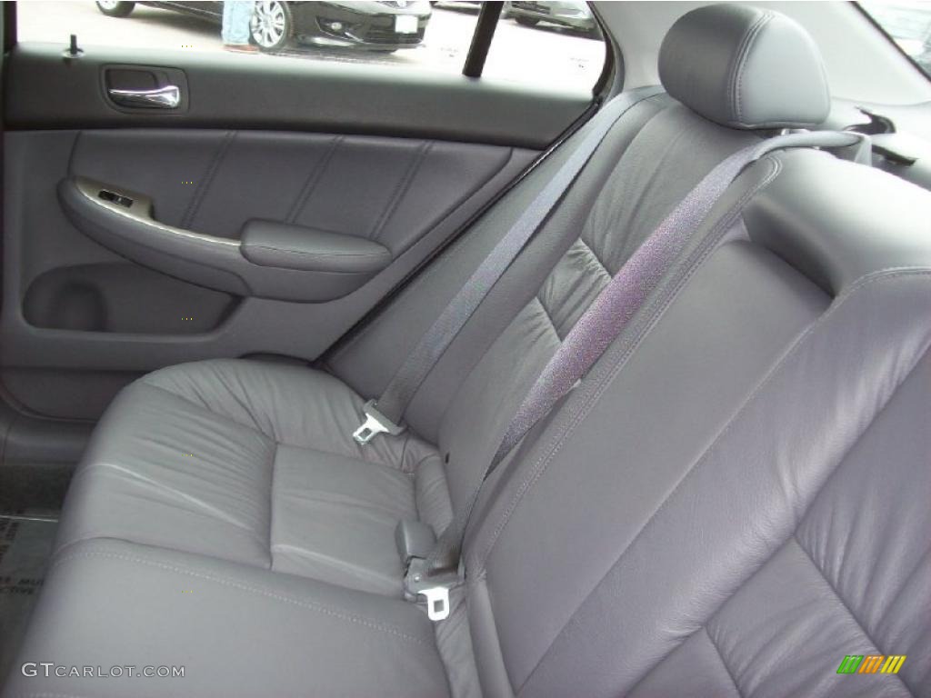 2007 Accord EX-L Sedan - Alabaster Silver Metallic / Gray photo #14