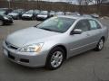 2007 Alabaster Silver Metallic Honda Accord EX-L Sedan  photo #22