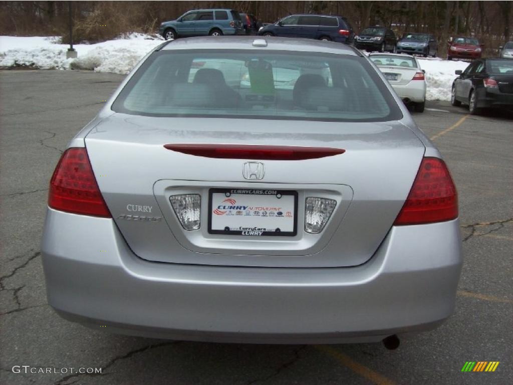 2007 Accord EX-L Sedan - Alabaster Silver Metallic / Gray photo #24