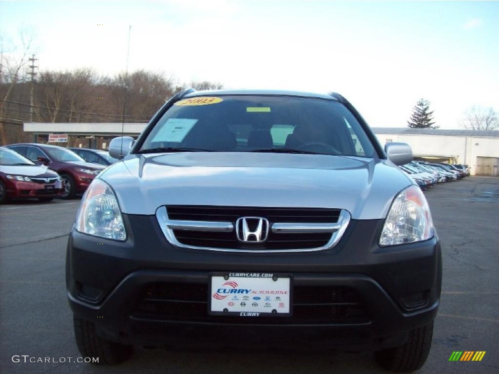 2003 CR-V EX 4WD - Satin Silver Metallic / Black photo #3