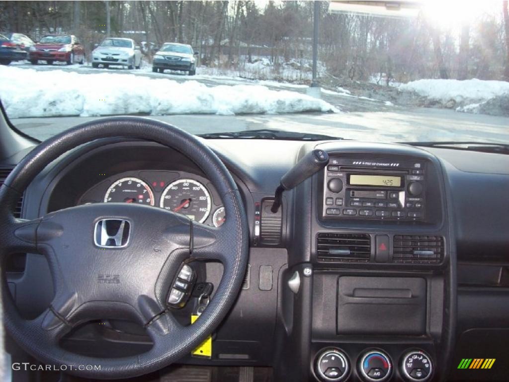 2003 CR-V EX 4WD - Satin Silver Metallic / Black photo #5