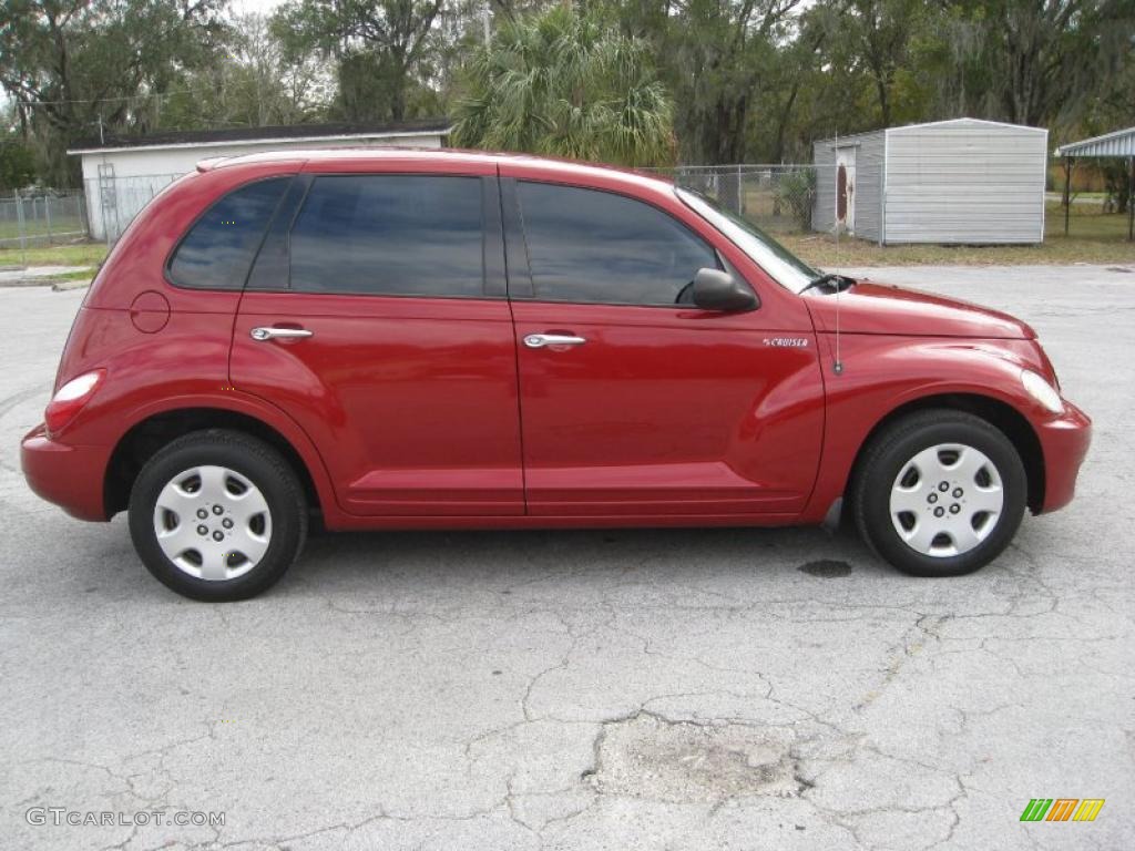 2006 PT Cruiser  - Inferno Red Crystal Pearl / Pastel Slate Gray photo #8