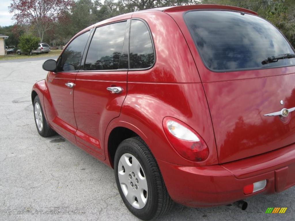 2006 PT Cruiser  - Inferno Red Crystal Pearl / Pastel Slate Gray photo #9