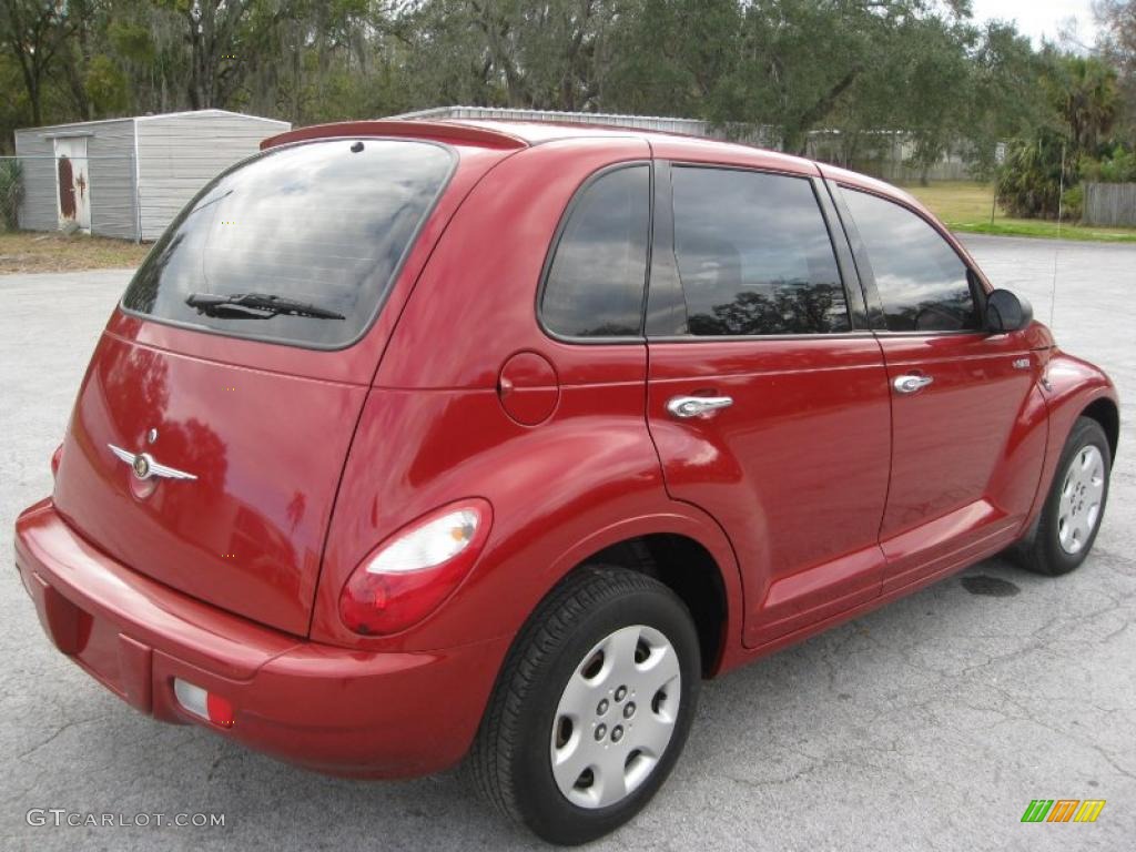 2006 PT Cruiser  - Inferno Red Crystal Pearl / Pastel Slate Gray photo #12