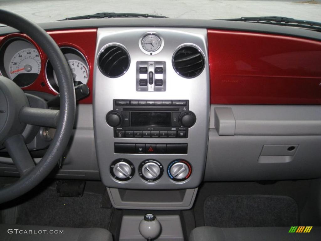 2006 PT Cruiser  - Inferno Red Crystal Pearl / Pastel Slate Gray photo #28