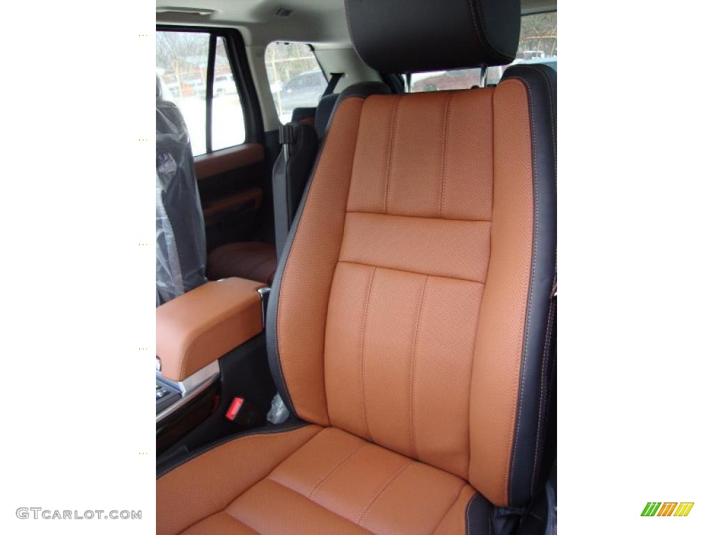 Autobiography Ebony/Tan Interior 2010 Land Rover Range Rover Sport Supercharged Autobiography Limited Edition Photo #26204506