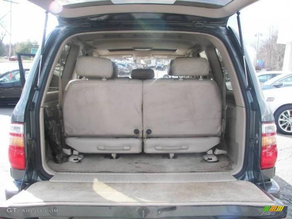 1999 Land Cruiser  - River Rock Green Metallic Mica / Ivory photo #12