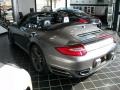 2010 Meteor Grey Metallic Porsche 911 Turbo Cabriolet  photo #4