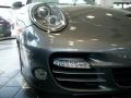 2010 Meteor Grey Metallic Porsche 911 Turbo Cabriolet  photo #28