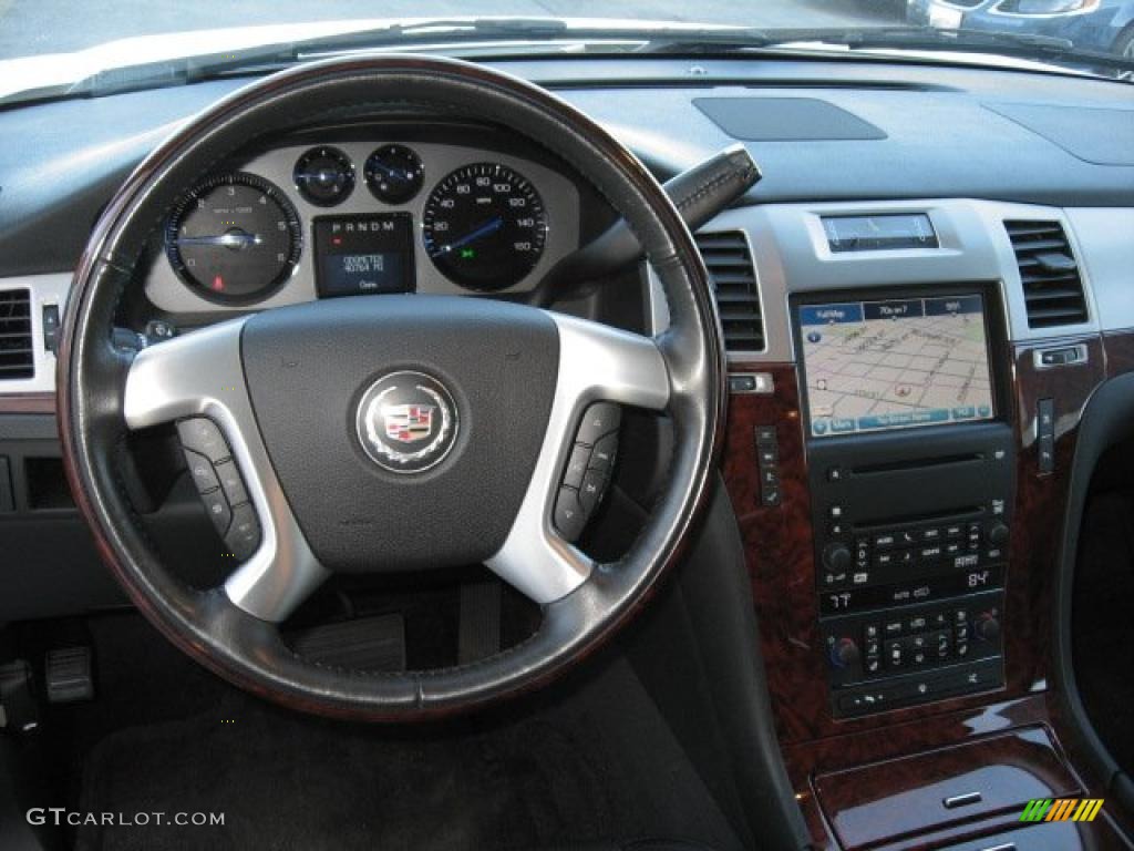 2008 Escalade EXT AWD - White Diamond / Cocoa/Light Cashmere photo #11