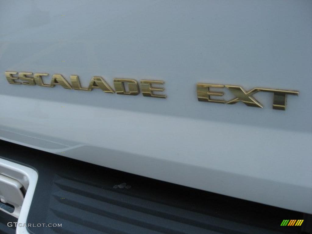 2008 Escalade EXT AWD - White Diamond / Cocoa/Light Cashmere photo #41