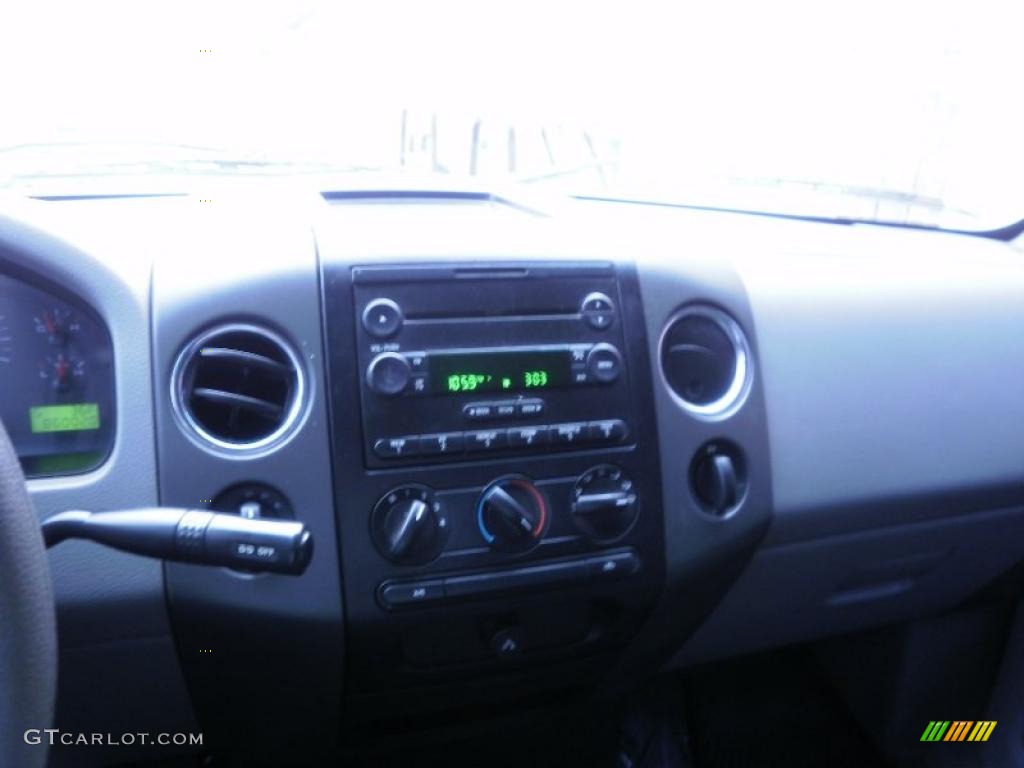 2005 F150 XLT SuperCrew 4x4 - Dark Shadow Grey Metallic / Medium Flint/Dark Flint Grey photo #6