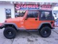 2005 Impact Orange Jeep Wrangler X 4x4  photo #1