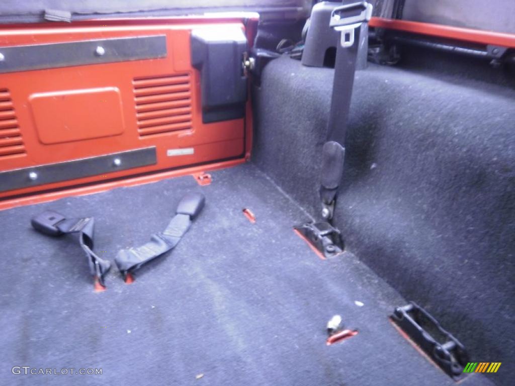 2005 Wrangler X 4x4 - Impact Orange / Dark Slate Gray photo #11