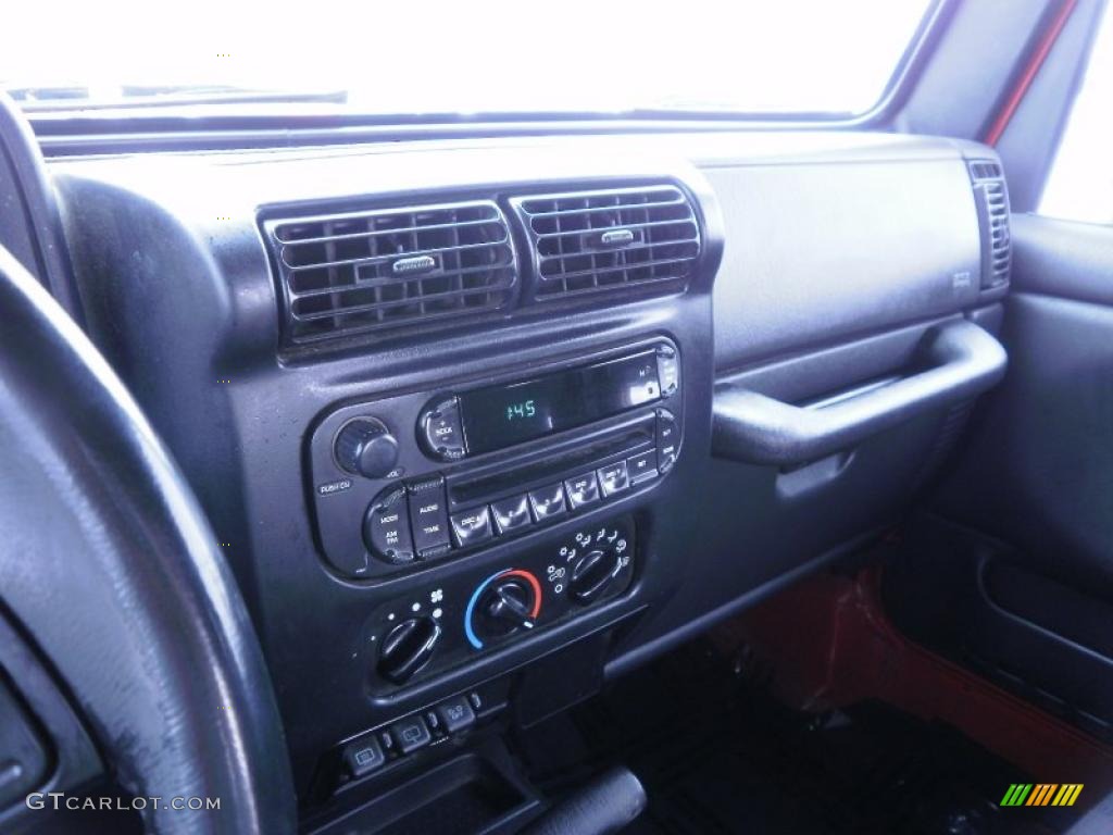 2005 Wrangler X 4x4 - Impact Orange / Dark Slate Gray photo #13
