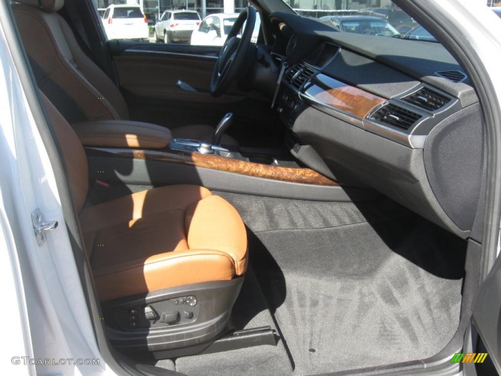 2009 X5 xDrive30i - Alpine White / Sand Beige Nevada Leather photo #9