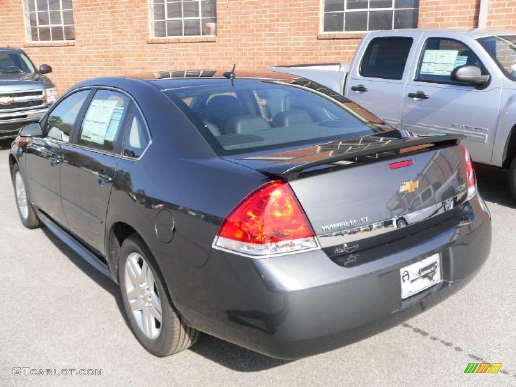 2010 Impala LT - Cyber Gray Metallic / Ebony photo #2