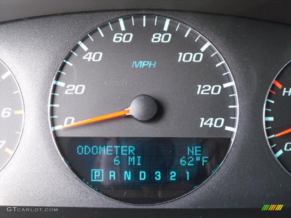 2010 Impala LT - Cyber Gray Metallic / Ebony photo #27