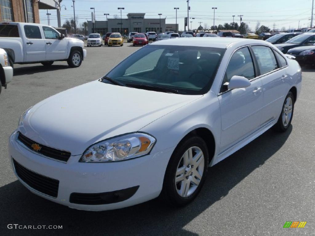 2010 Impala LT - Summit White / Gray photo #1