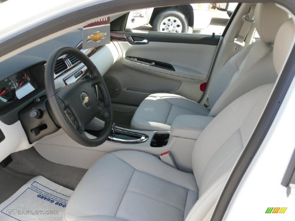 2010 Impala LT - Summit White / Gray photo #25