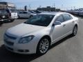 White Diamond Tricoat - Malibu LTZ Sedan Photo No. 1