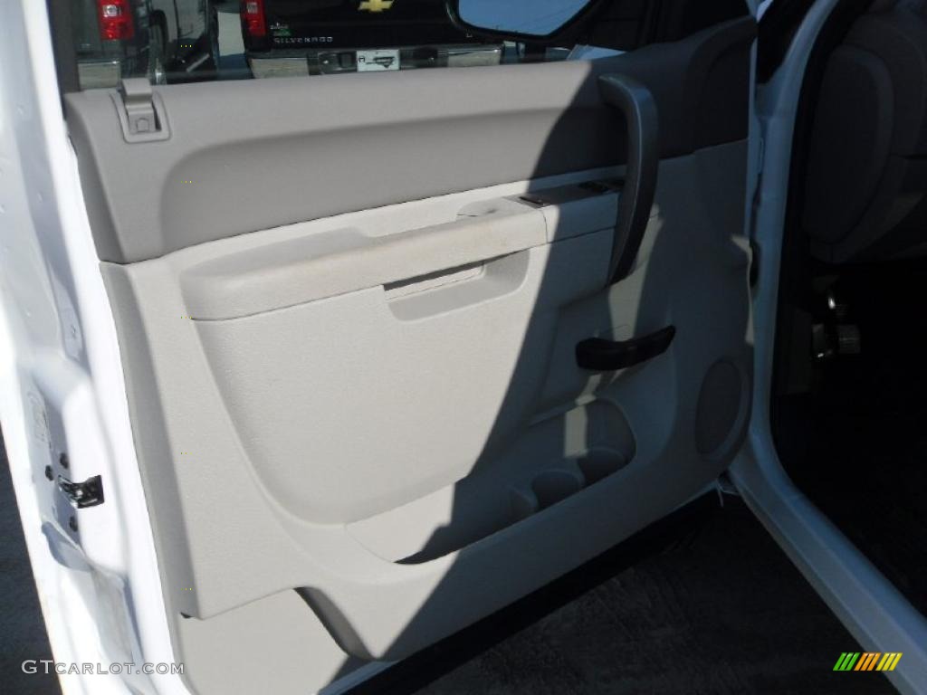 2010 Silverado 2500HD Regular Cab - Summit White / Ebony photo #10