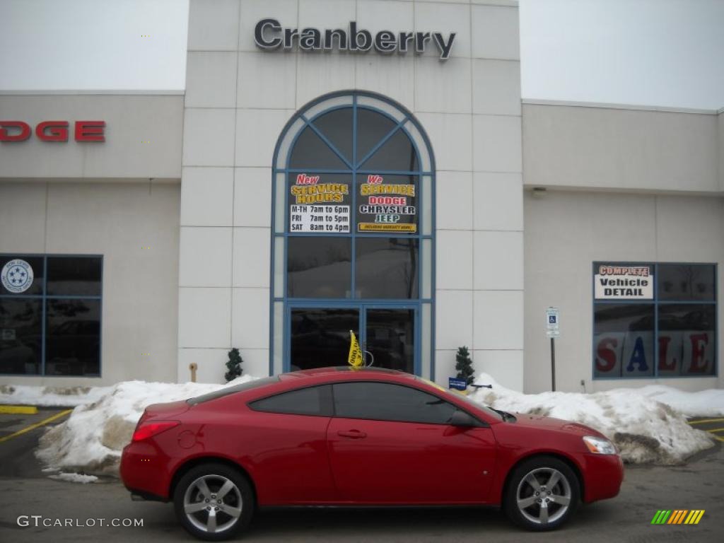 Crimson Red Pontiac G6