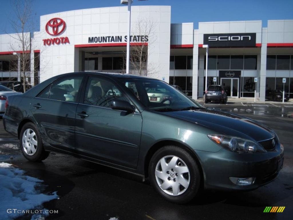 2005 Camry LE - Aspen Green Pearl / Taupe photo #1