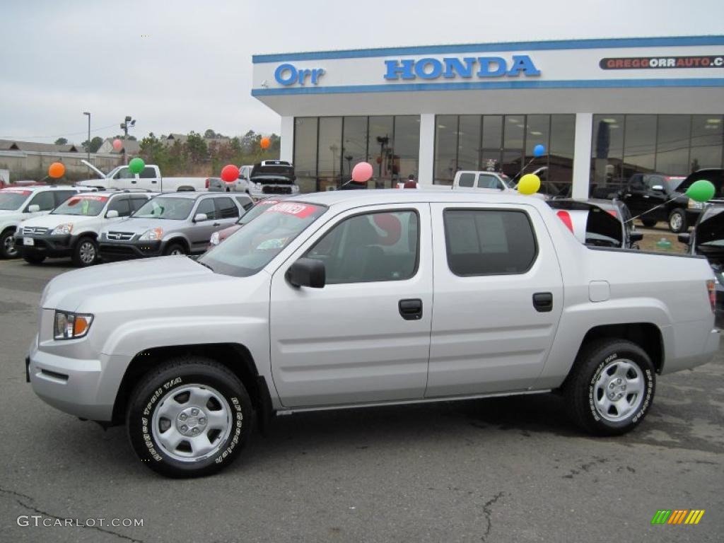 2007 Ridgeline RT - Billet Silver Metallic / Gray photo #1