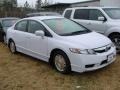 Spectrum White Pearl - Civic Hybrid Sedan Photo No. 6