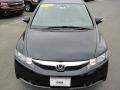 2009 Crystal Black Pearl Honda Civic Hybrid Sedan  photo #2