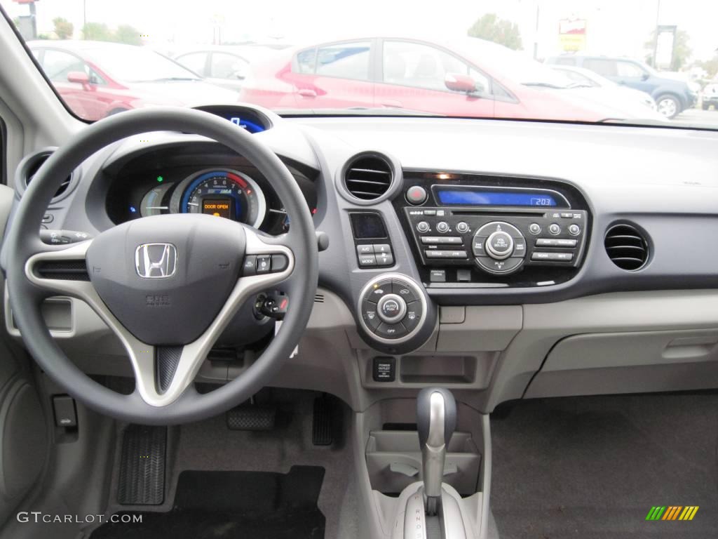 2010 Honda Insight Hybrid LX Gray Dashboard Photo #26214610