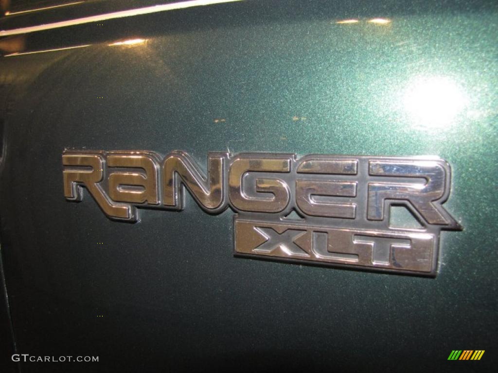 2002 Ranger XLT SuperCab 4x4 - Dark Highland Green Metallic / Medium Prairie Tan photo #16