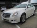 2010 White Diamond Tricoat Cadillac CTS 3.6 Sedan  photo #1