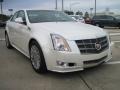 2010 White Diamond Tricoat Cadillac CTS 3.6 Sedan  photo #2