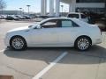 2010 White Diamond Tricoat Cadillac CTS 3.6 Sedan  photo #3