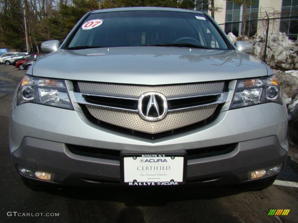 2007 MDX  - Billet Silver Metallic / Ebony photo #2