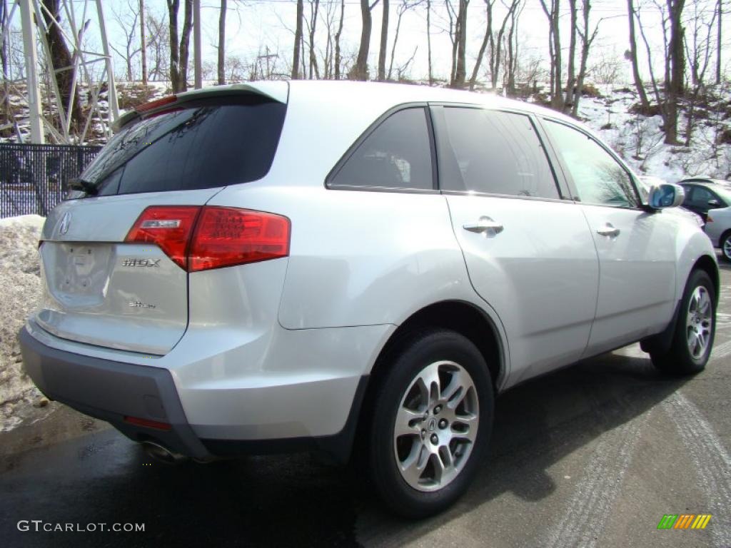 2007 MDX  - Billet Silver Metallic / Ebony photo #4