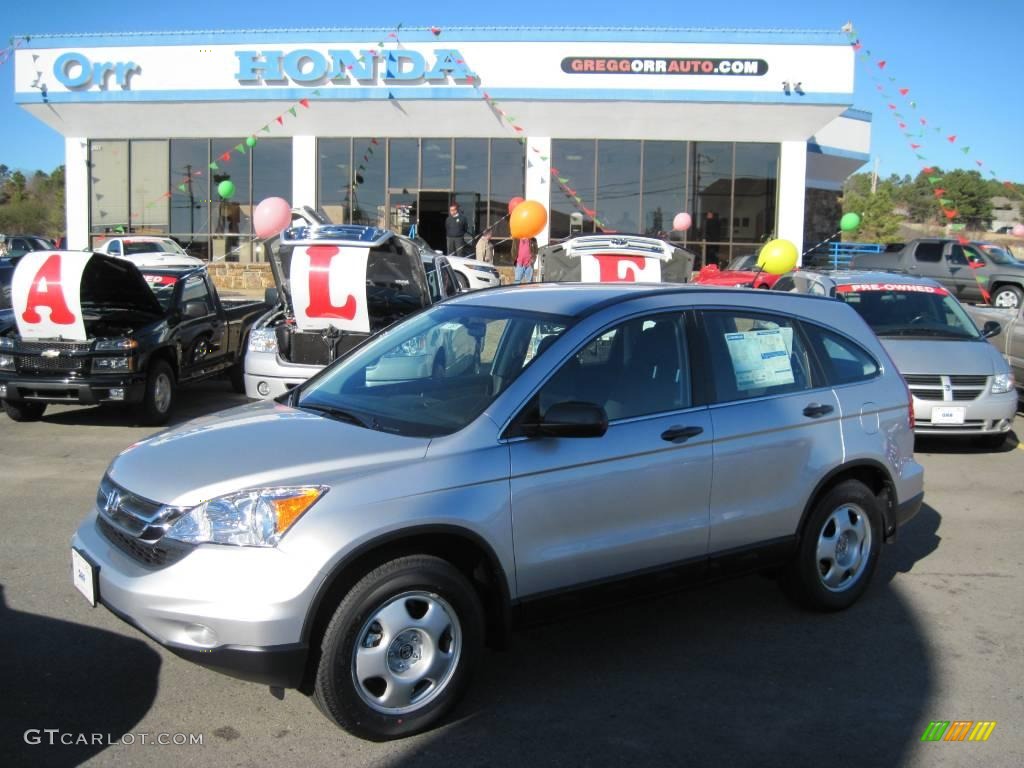 Alabaster Silver Metallic Honda CR-V