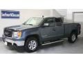 2008 Stealth Gray Metallic GMC Sierra 1500 SLT Extended Cab 4x4  photo #1