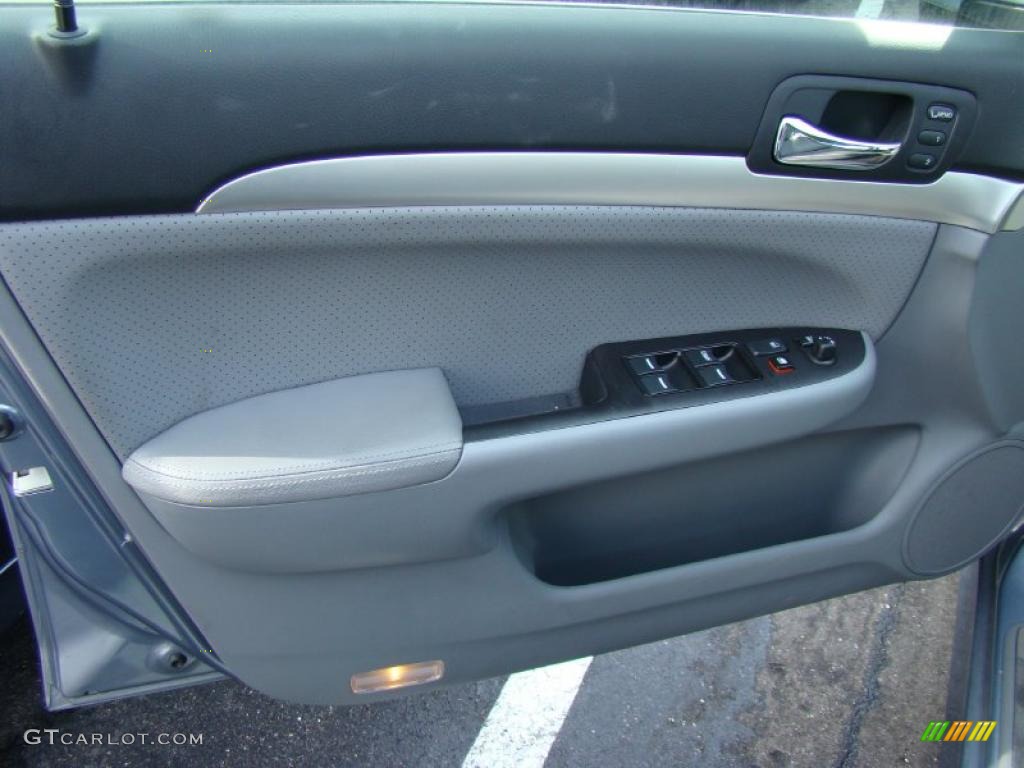 2008 TSX Sedan - Glacier Blue Metallic / Quartz Gray photo #4