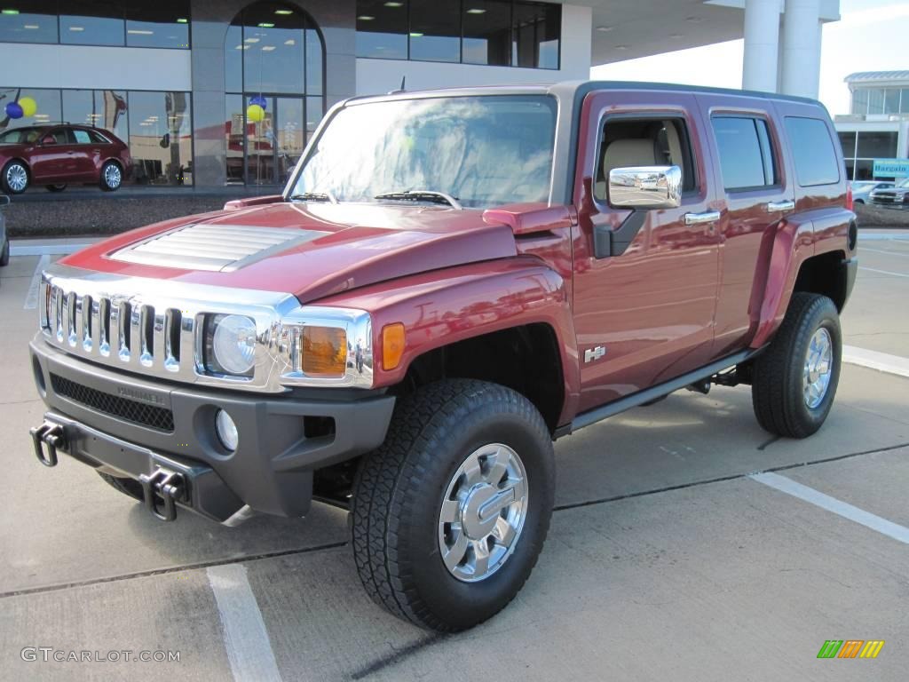 Red Rock Metallic Hummer H3