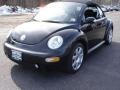 Black 2003 Volkswagen New Beetle GLS 1.8T Convertible