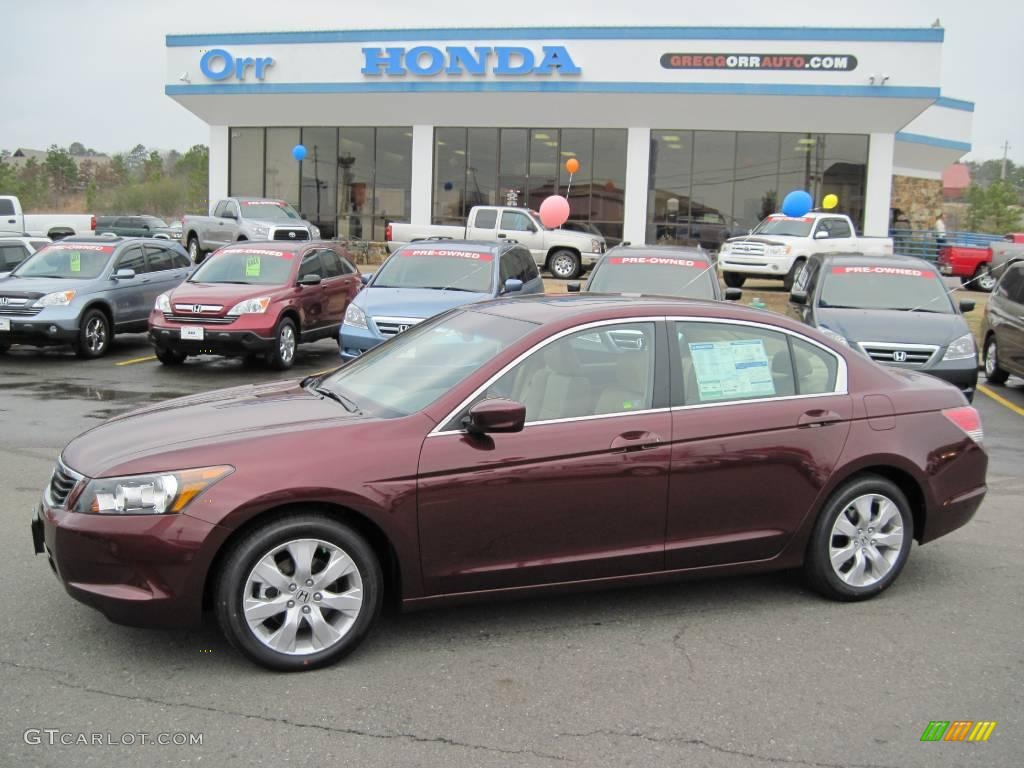 Basque Red Pearl Honda Accord