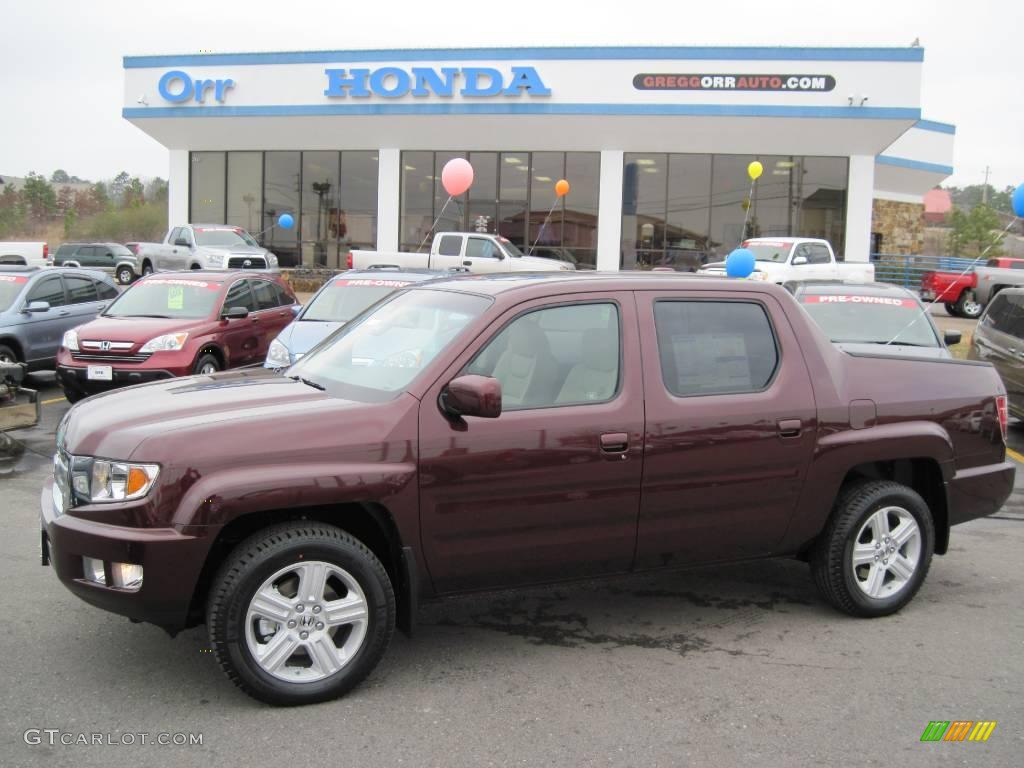 Dark Cherry Pearl Honda Ridgeline