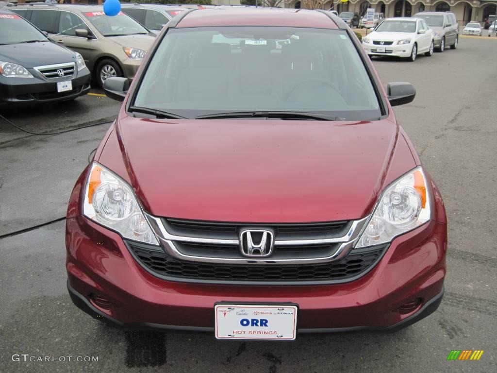 2010 CR-V LX - Tango Red Pearl / Gray photo #2