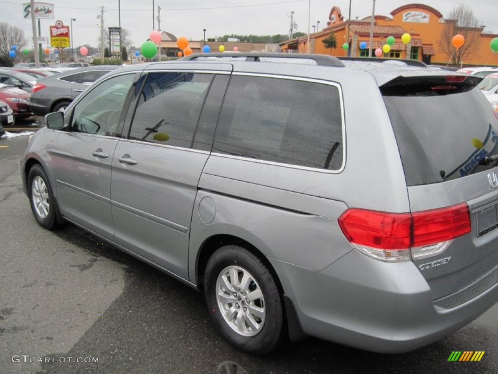 2010 Odyssey EX-L - Alabaster Silver Metallic / Gray photo #3