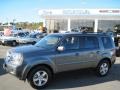 Polished Metal Metallic 2010 Honda Pilot EX