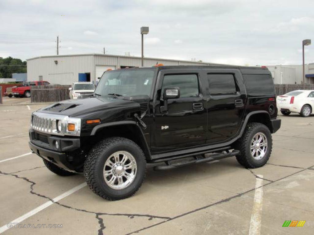 Black Hummer H2